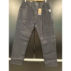 Roark HWY 128 Straight Fit Raw‎ Indigo Denim Jeans Mens 38x32 RD216 NEW